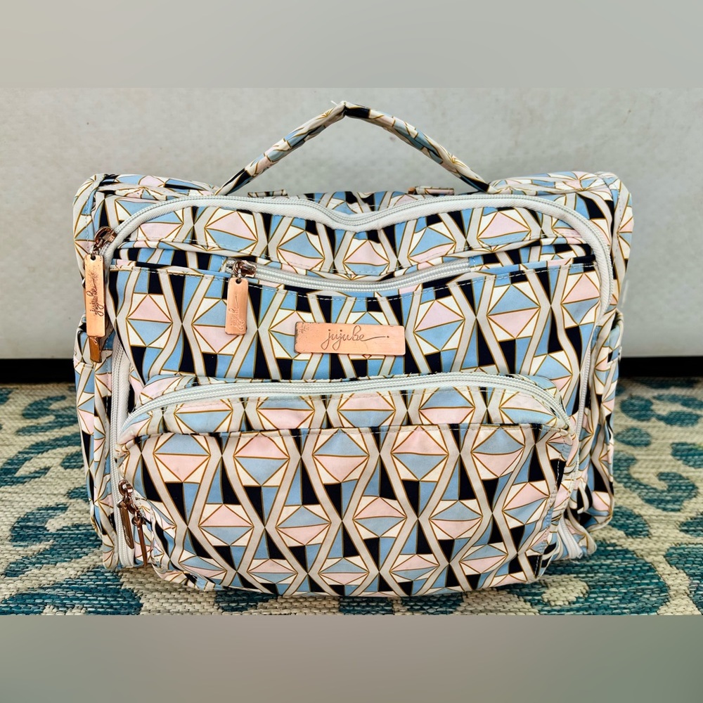 Jujube BFF diaper bag is Rose Colores Glass